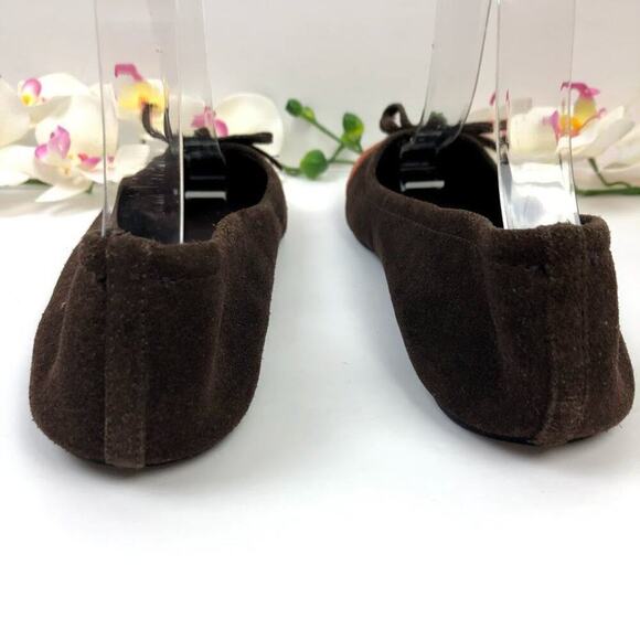 Steve Madden Suede Leather Colorblock Ballet Flats Size 9 - Picture 5 of 8